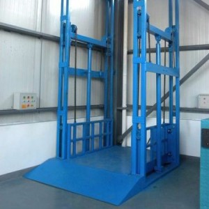 Warehouse hydraulic vertical freight elevator cargo lift platform