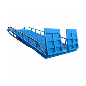 6-15T warehouse hydraulic container loading ramps price for sale