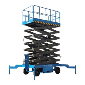 16m mobile hydraulic scissor lift aerial lift platform