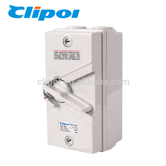 20a Weather Protected 1 Pole IP66 Isolation Switch Fa Industrial