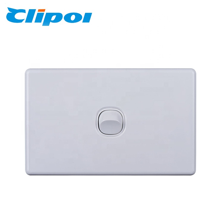 2019 Slimline wall switch horizontal 1 gang wall light button switch Featured Image
