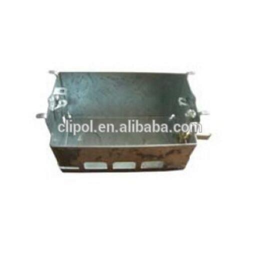 Clipol metal wall box flush