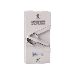 AS/NZS 3112 SAA approval 4P 440V 63A Weatherproof isolating switch ISL463
