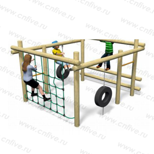 Climbing outdoor playground for kidsLDX071-5 Featured Image