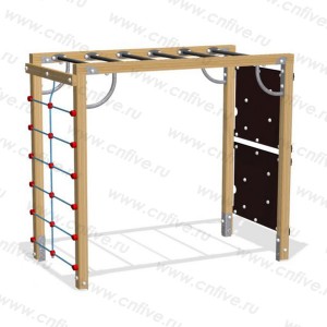Wholesale Dealers of Children Play Games Equipment - Climbing outdoor playground in courtyardLDX070-3 – Five Stars