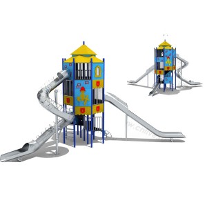 Lowest Price for Playground Equipment For Older Kids - PE outdoor playground outside LDX087-2 – Five Stars