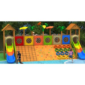 New Fashion Design for Children Ocean Them Naughty Castle - Climbing outdoor playground in courtyardDFC311-5 – Five Stars