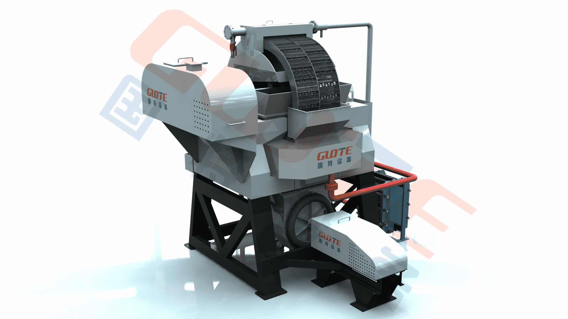 OEM/ODM Manufacturer Sand Dryer - GTLH best selling made in China factory price vertical wet magnetic separator – Guote