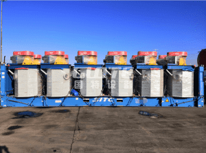 18 set of scrubbing machines have been shipped to Korea
