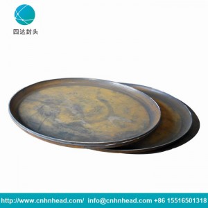 Trending Products Stainless Steel Dish Head - Steel Flat Bottom Vessel Head – Sida