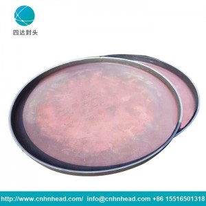 Flat Bottomed Dish Head With Hole