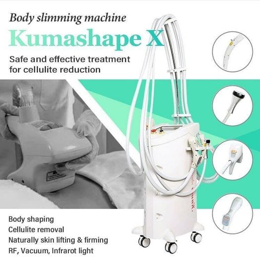Kuma shape X RF cellulite removal spa machine for skin tightening and body shaping