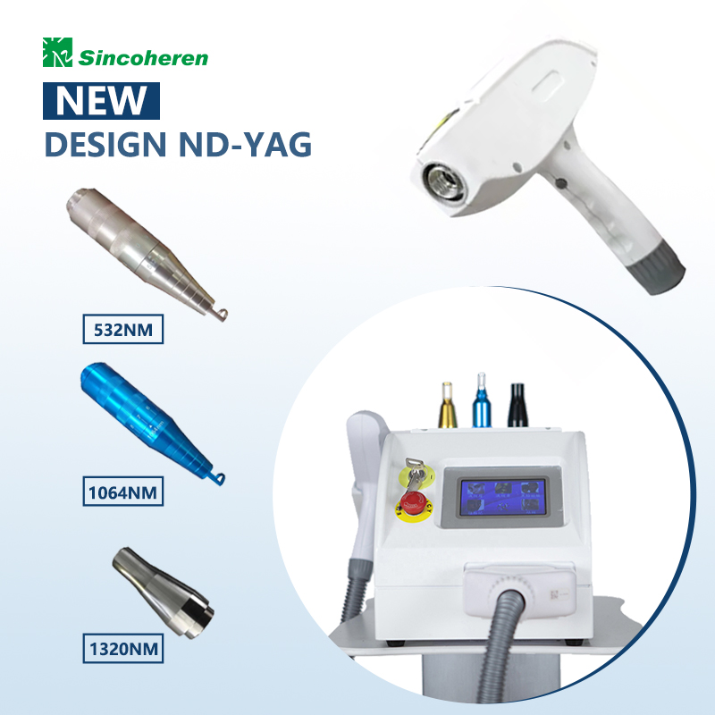 Mini Portable ND:YAG Laser Tattoo Removal Equipment