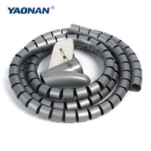 PE Plastic Electrical Wire Spiral Wrap
