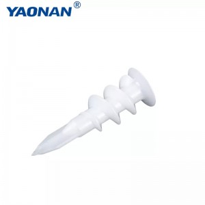 Customized Pe material nail expansion tube plastic Anchor expand tube for gypsum board