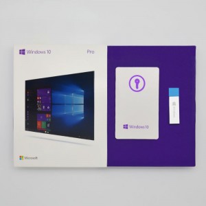 Microsoft Windows 10 Pro OEM License 64 Bit Multi-language USB3.0 Box LATEST VERSION