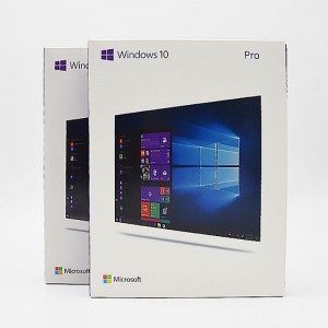 Microsoft Windows 10 Pro 32/64-bit -1 License – Box Retail – Flash Drive – Online Activation