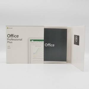 Genuine Microsoft Office 2019 Professional Plus Full Version Key with Retail DVD for 1PC