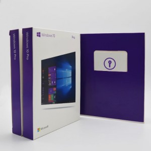 Microsoft Windows 10 Professional Retail Key and 64 Bit Official Install  USB Box