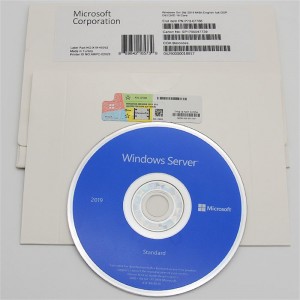 Microsoft Windows Server 2019 Std*10 CAL Certificate Multi-language DVD Package