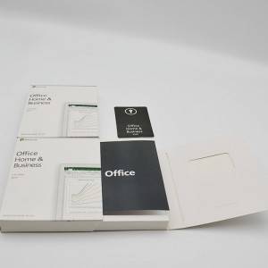 100% Original MS Office 2019 Home&Business Retail Box  for PC/MAC Multilingual