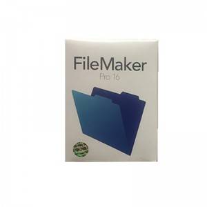 نرم افزار FileMaker 16