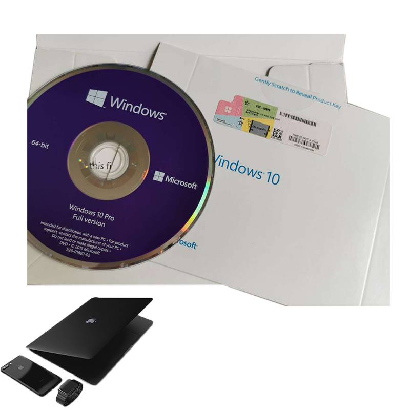 Factory directly Laptop Motherboard Components - Eng 1pk DSP DVD Original Software Windows 10 Pro OEM Sticker Packaging 64bit – Newtown