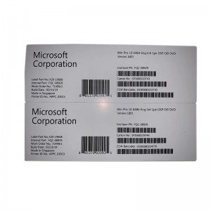 Microsoft Windows 10 Professional COA  Sticker Key Full Version License