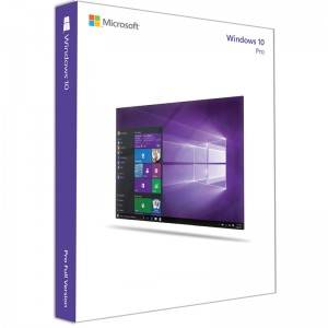 Microsoft Windows 10 Pro FPP Full Retail Version with USB Flash Driver Media,Windows 10 Pro USB Retail Box