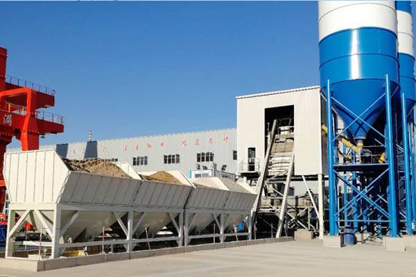 ready mixed concrete plant with planetary concrete mixer Featured Image