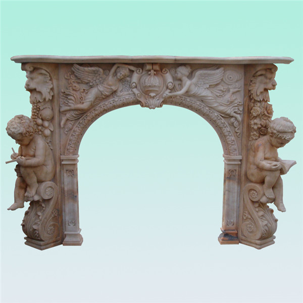 Original Factory Stone Carving Statues - CF042 American fireplace – ConfidenceStone