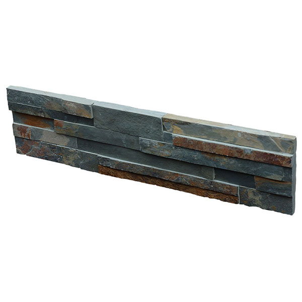 Newly Arrival Pans Lava Stone - CW809 Black Rusty Cleft Stacked Stone – ConfidenceStone