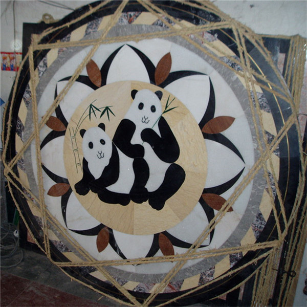 8 Year Exporter Yellow Limestone Paving - CP17 Flower Of Lily Panda Marble Pattern – ConfidenceStone