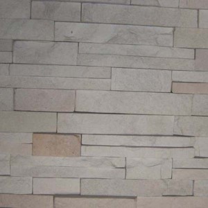 CW739 Grey Cleft Stacked Stone