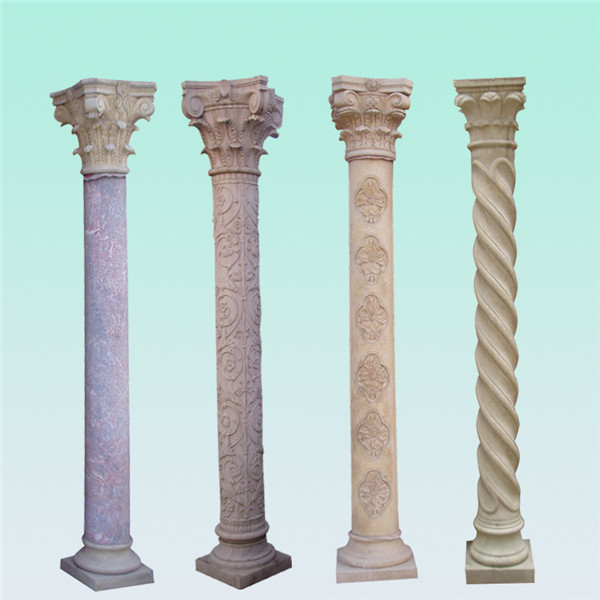 Best Price for Bluestone Pillar Caps - CC132 Marble Column – ConfidenceStone