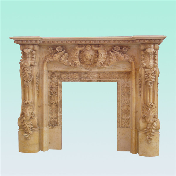 Chinese wholesale Quartz Crystal Stone Carving - CF045 American fireplace – ConfidenceStone