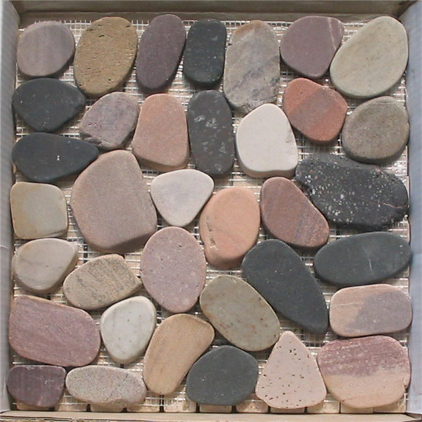 Factory supplied Lava Basalt Tiles - CM531 Travertine Pebbles Multi-Blend – ConfidenceStone