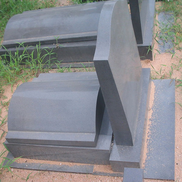 Reliable Supplier Square Blue Limestone Tiles - CT009 Grey Tombstone – ConfidenceStone