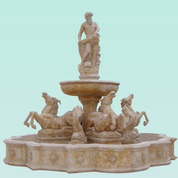 Reasonable price for Landscaping Stone Sculpture - CC232 Big Pool Fountain – ConfidenceStone