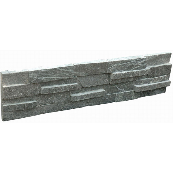 Factory source Culture Slate Panels - CW829 Black Quartz 3d Stacked Stone – ConfidenceStone