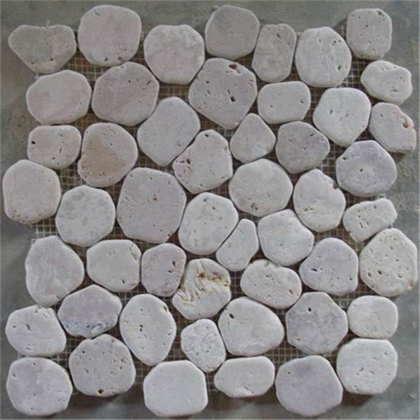 OEM Factory for Blue Limestone Floor - CM530 Travertine Pebbles  – ConfidenceStone