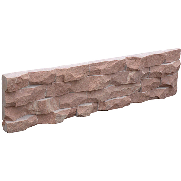 18 Years Factory River Rock Wall Tile - CW813 Mushroom Pink Sandstone Stacked Stone – ConfidenceStone