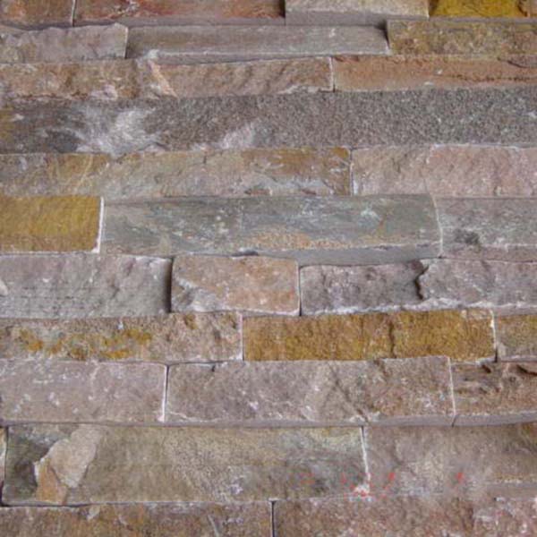 China Cheap price Cheap Black Roof Slate - CW734 Rusty Rough Stacked Stone – ConfidenceStone