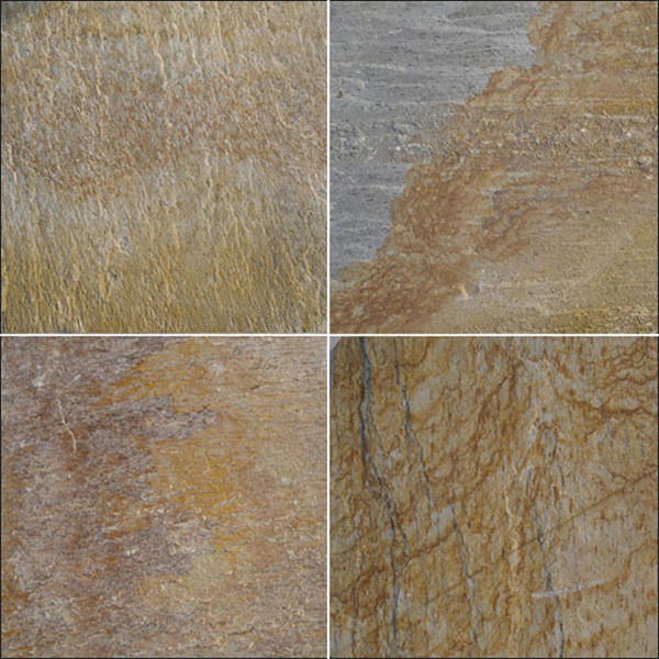 Factory Price For Limestone Cap Honed - CS001 P014 Yellow Slate Tile – ConfidenceStone