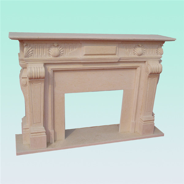 18 Years Factory Limestone Tile Fireplace - CF026 American fireplace – ConfidenceStone