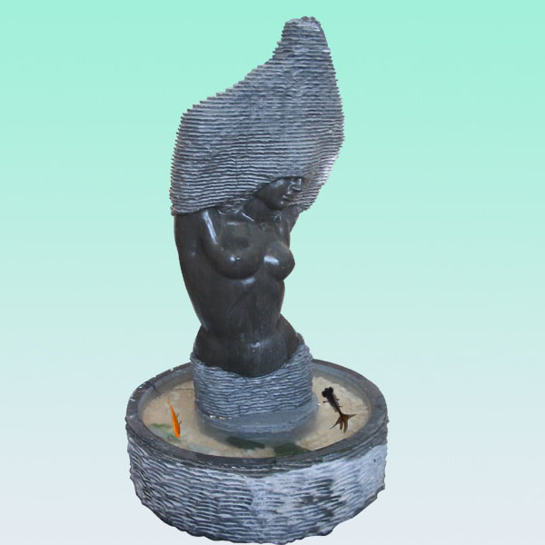 Hot Selling for Slate Picture Frame - CC212 Limestone Bust Fountain – ConfidenceStone