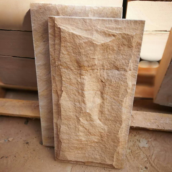 Factory making Limestone Flooring - SY008 Yellow Sandstone Mushroom – ConfidenceStone