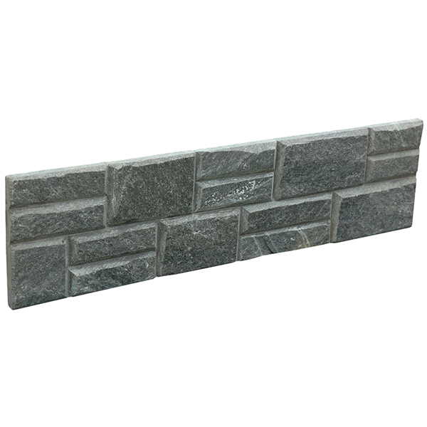 Good Quality Limestone Baluster - CW828 Black Quartz Flat Stacked Stone – ConfidenceStone