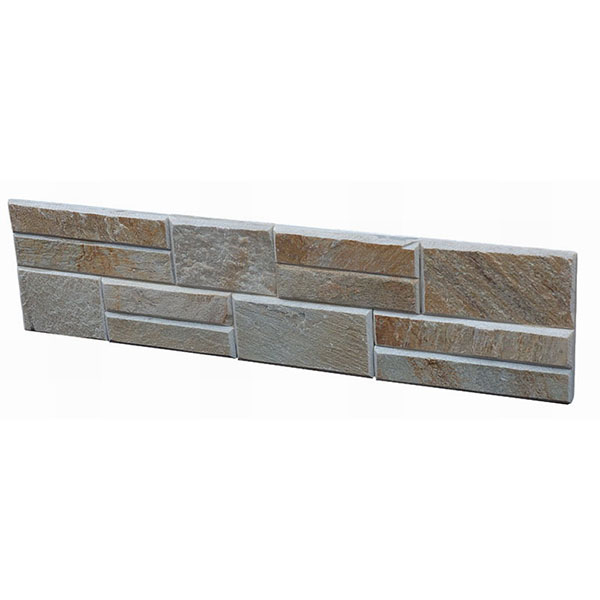 Best quality Urban Concrete Ceramic Tile - CW805 YelloW Cleft Stacked Stone – ConfidenceStone