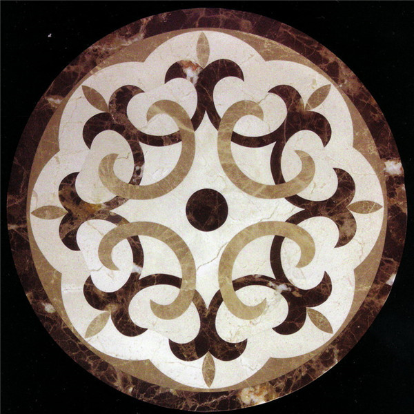 Factory Cheap Hot Exterior Wall Tiles Design - CP07 Marble Pattern Flower Of Lily – ConfidenceStone
